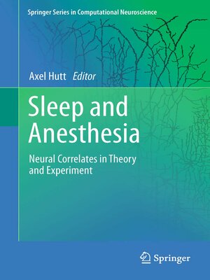 cover image of Sleep and Anesthesia
